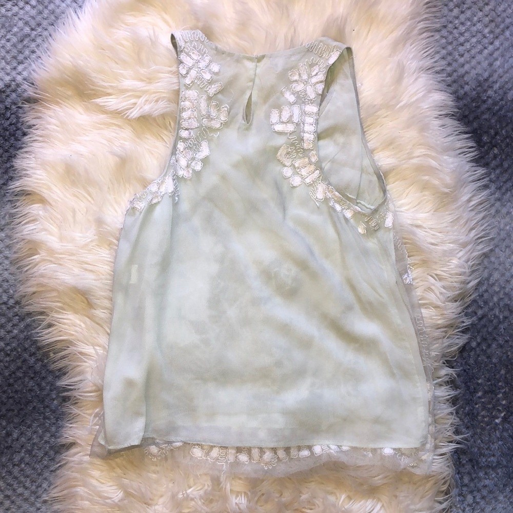 Sachin + Babi | for Ankasa mint and white top S - Picture 3 of 5